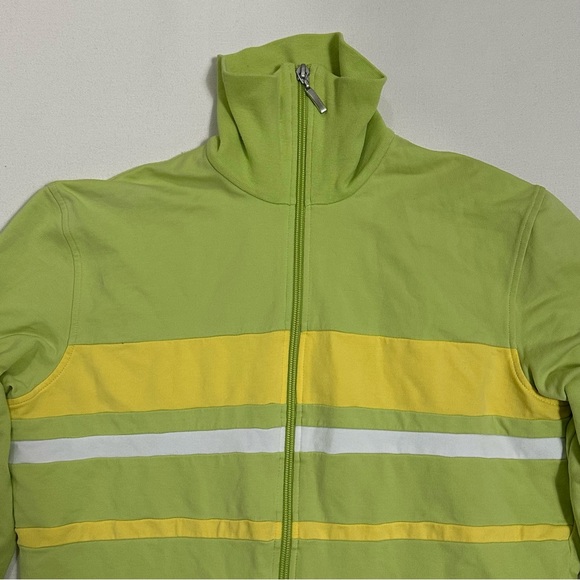 ESCADA SPORT Green Matching Set Zip-Up Track Jacket & Tank Top Size Medium - Picture 4 of 16